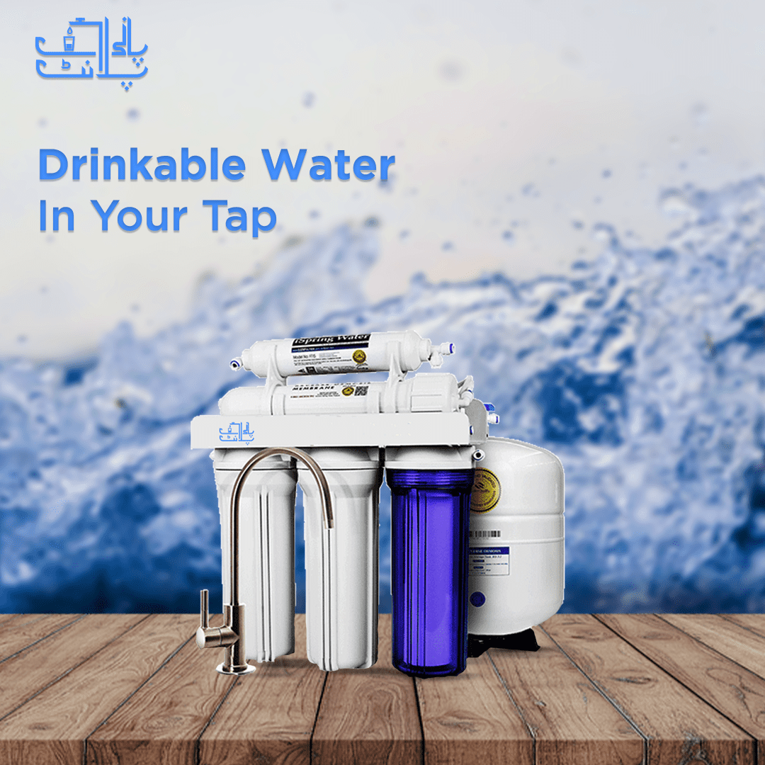 drinkable water in your tap